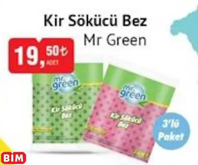 MR GREEN KİR SÖKÜCÜ BEZ